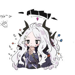 This is a pixiv picture whose title is もぐもぐもぐヒナちゃん~ (1).