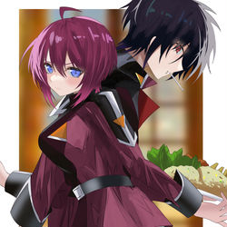 This is a pixiv picture whose title is シンルナ可愛かった.