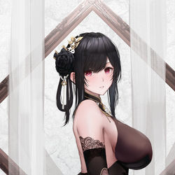 This is a pixiv picture whose title is 镇海.
