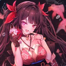 This is a pixiv picture whose title is 花火.