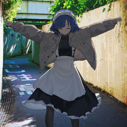This is a pixiv picture whose title is jacket.