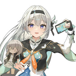 This is a pixiv picture whose title is 流萤.