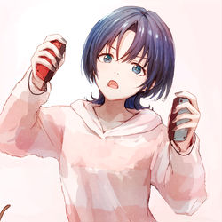This is a pixiv picture whose title is 可愛い感じのルームウェアとか着ていてくれ青くん.