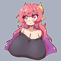 This is a pixiv picture whose title is Iruru Long Hair.