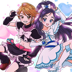 This is a pixiv picture whose title is プリキュアの日！💞.