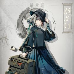 This is a pixiv picture whose title is 日晷.
