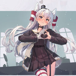 This is a pixiv picture whose title is 天津風改二❤️.