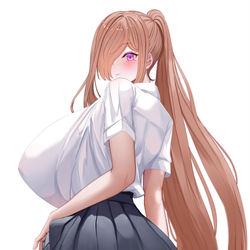 This is a pixiv picture whose title is ポニテマリアちゃん.
