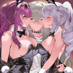 This is a pixiv picture whose title is Bunny style.