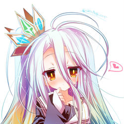 This is a pixiv picture whose title is 白ちゃん.