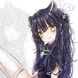 This is a pixiv picture whose title is BA-Ⅱ.