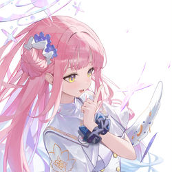 This is a pixiv picture whose title is mika.