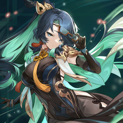 This is a pixiv picture whose title is 闲云.