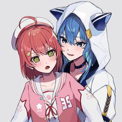This is a pixiv picture whose title is つかまえた.