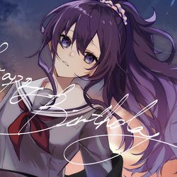This is a pixiv picture whose title is ❄️.