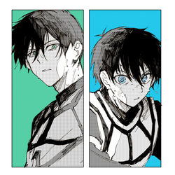 This is a pixiv picture whose title is りんいさlog.