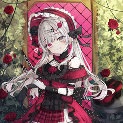 This is a pixiv picture whose title is ロリータ風石神.