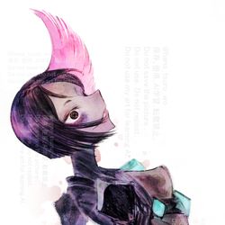 This is a pixiv picture whose title is 丑御前.