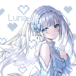 This is a pixiv picture whose title is 天使Luna.