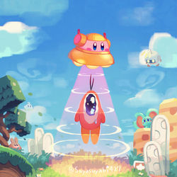 This is a pixiv picture whose title is ワドルドゥーティレーション.
