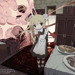 This is a pixiv picture whose title is flesh, blood, & concrete.