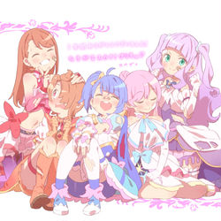 This is a pixiv picture whose title is ひろがるスカイ！プリキュア一年間ありがとうございました.