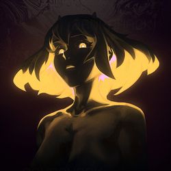 This is a pixiv picture whose title is 🟨.