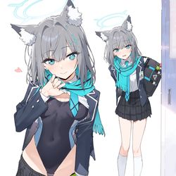 This is a pixiv picture whose title is 先生、…ん。.