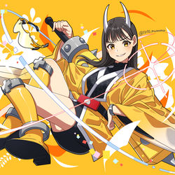This is a pixiv picture whose title is 節分！オニシスター！.