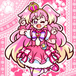 This is a pixiv picture whose title is キュアワンダフルさん！.
