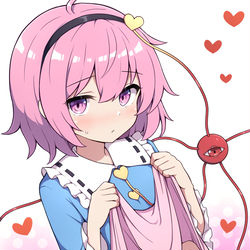 This is a pixiv picture whose title is たくし上げさとり様.