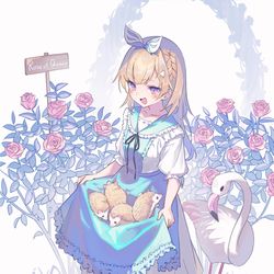 This is a pixiv picture whose title is バラのお庭.