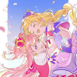 This is a pixiv picture whose title is わんだふるー！.