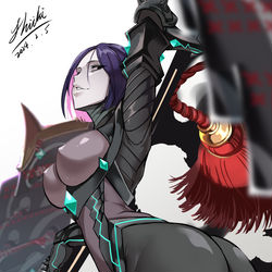 This is a pixiv picture whose title is 丑御前.
