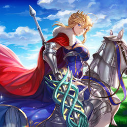 This is a pixiv picture whose title is アルトリア・ペンドラゴン(ランサー).