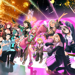 This is a pixiv picture whose title is 安土桃さんSEEDs1期生.