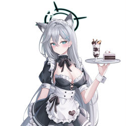 This is a pixiv picture whose title is メードシロコ✻テラー.