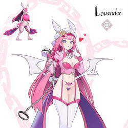This is a pixiv picture whose title is Lovander.