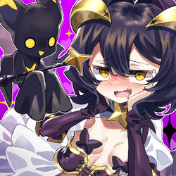 This is a pixiv picture whose title is 「悪の女幹部、マジアベーゼ」.
