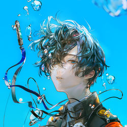 This is a pixiv picture whose title is Persona 3 Reload.