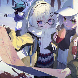 This is a pixiv picture whose title is ヴェリタス⛄︎「キャンプ」.