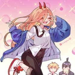 This is a pixiv picture whose title is 開心帕瓦✌🏻😜✌🏻.