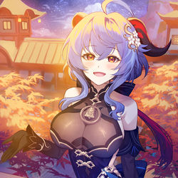 This is a pixiv picture whose title is 🎆.