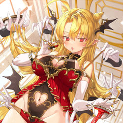 This is a pixiv picture whose title is きゅうけつき♥.