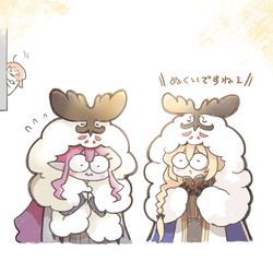 This is a pixiv picture whose title is 寒い日のペアヌンノス。.
