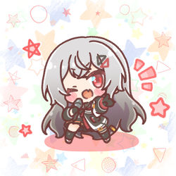 This is a pixiv picture whose title is 巫てんりちゃん△▼.