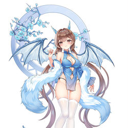 This is a pixiv picture whose title is 新衣装 冰璐龙.