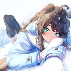This is a pixiv picture whose title is デアリングタクト.