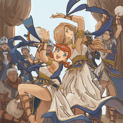 This is a pixiv picture whose title is Cheer Up Dance.