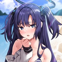 This is a pixiv picture whose title is 水着ユウカ.